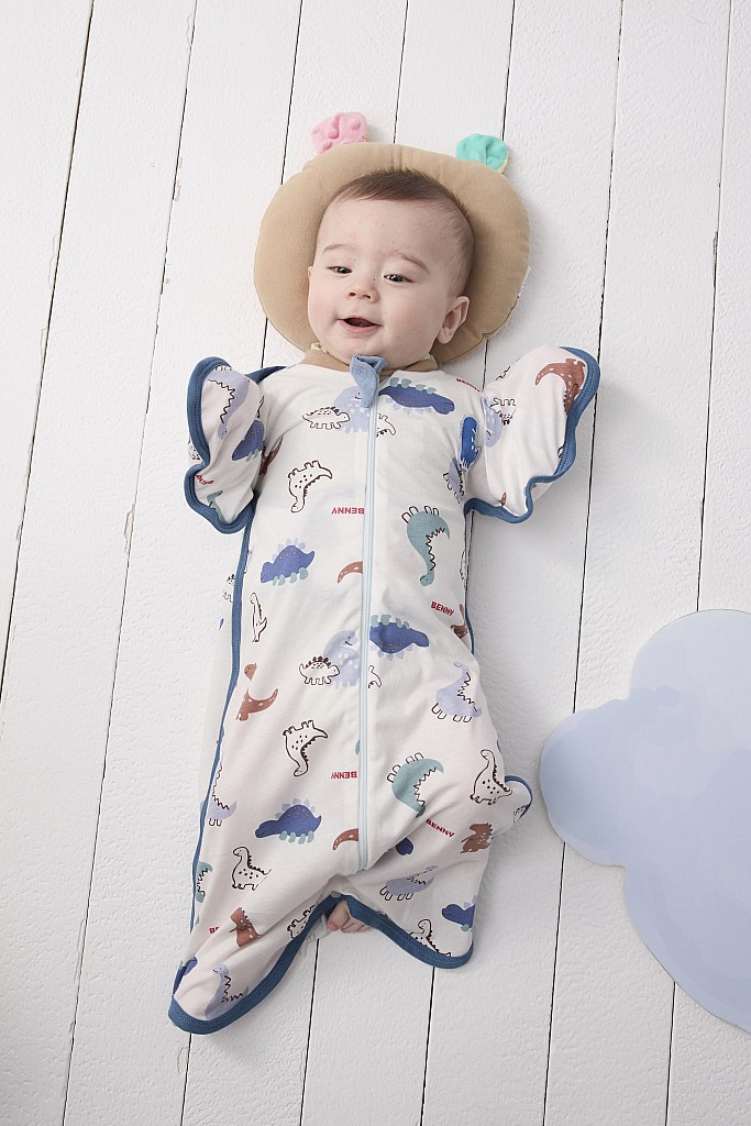 蝶型包巾【恐龍谷】