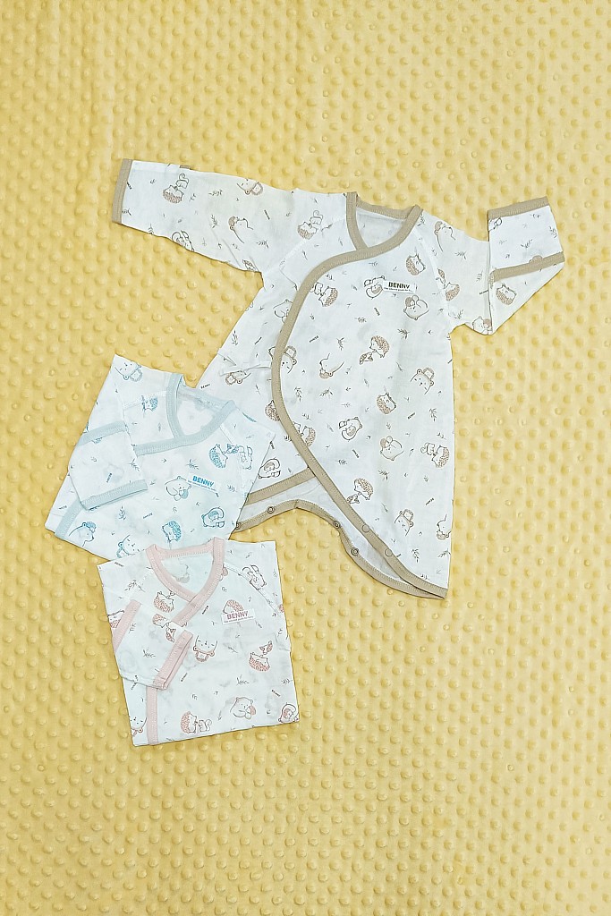 紗布蝴蝶裝【刺蝟&熊】